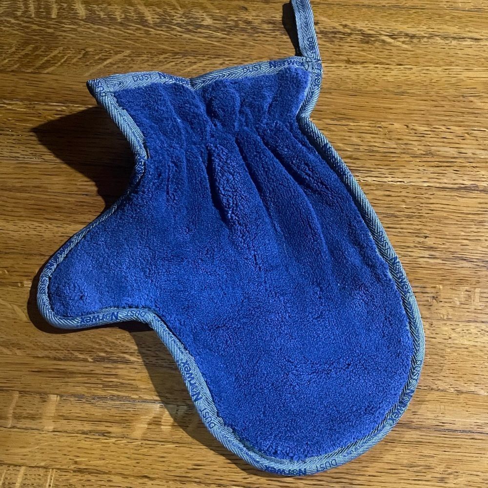 Norwex Dusting Mitt LE Dark Blue NWOT